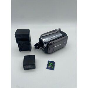 Panasonic SDR-H60P 50x HDD Camcorder Video Digital Camera w/ Battery /Charger SD
